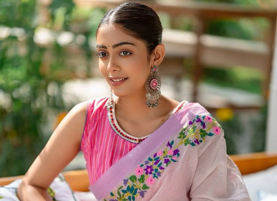 Pink cotton blouse